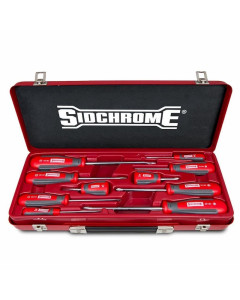 Sidchrome SCMT29102 Screwdriver 10 Piece Set: