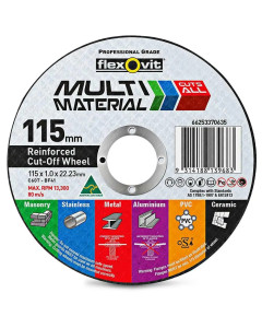 Cutting Disc 115 x 1 x 22.2mm Multi Material C60T