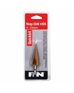 Sutton 149040250 Drill Step 4-25mm P&N Tin Hss