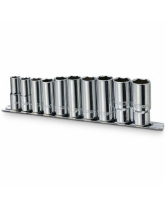 Sidchrome SCMT13235 Set Skt 3-8 Dr Met 10 Pcs