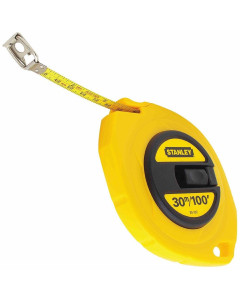 Stanley 0-34-107 Tape Measure 30m (100') Steel