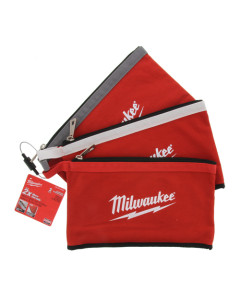 Small Zipper Tool Pouch - 3 Pack