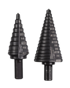 Step Drill Bit Set 2pce M35 Cobalt 