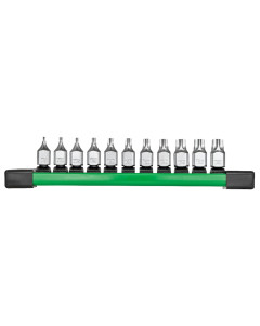 1/4” Drive Torx Stubby Bit Socket Set - 11pce