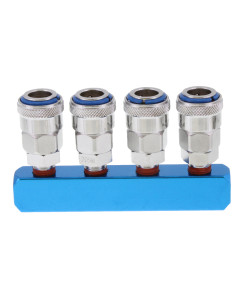 Toolex SMMT Air Fitting 4 Way One Touch