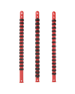 Toolex K2072 Socket Rail Set of 3 With 1-4