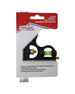 Toolex 7004105-6 Combination Square 150mm 6