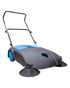 Manual Push Floor Sweeper 800mm Wet/Dry