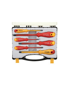 Toolex 6612D-6PCSET Screwdriver 6 Piece Set Flat &