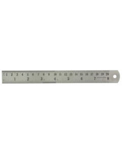 Toolex S-RULE450008 Steel Rule-200mm- 8