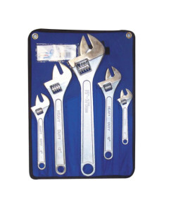 Toolex 532272 Wrench Adjustable 5 Piece Set: