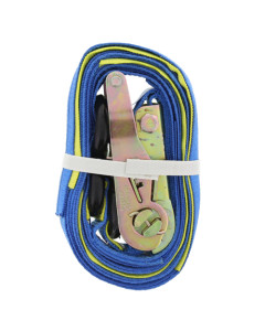 Ratchet Strap 25mm x 4m 500kg 'S Type' Hooks