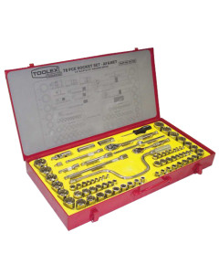 Toolex P12110 Socket Set 1-4,3-8,1-2Dr 78pc