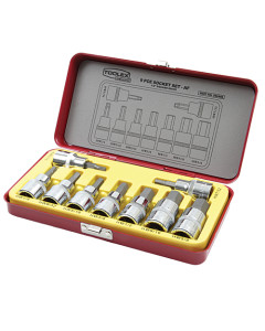 Toolex  Hex Socket Set 9 Pc AF 1-2