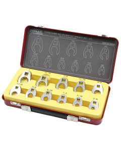 Toolex SH11CF Spanner Crowsfoot Set AF 11Pc
