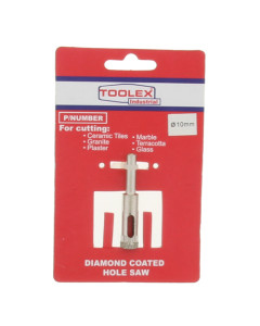 Diamond Coated Hole Saw 10mm 1 Piece Wet Cutting