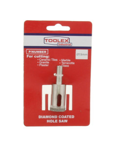 Toolex DCHS19S Diamond Coated Hole Saw 19mm
