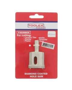 Toolex DCHS32S Diamond Coated Hole Saw 32mm