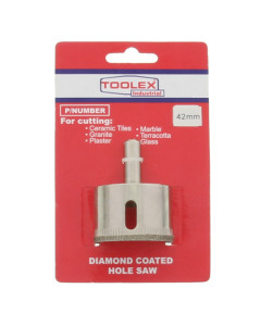 Toolex DCHS42S Diamond Coated Hole Saw 42mm