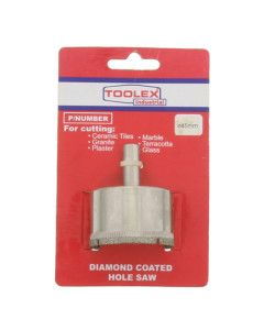 Toolex DCHS45S Diamond Coated Hole Saw 45mm