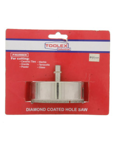 Toolex DCHS80S Diamond Coated Hole Saw 80mm