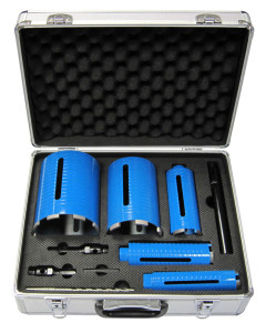 Toolex JC-L-D-5PCSET Diamond Core Bit 5 Piece Kit