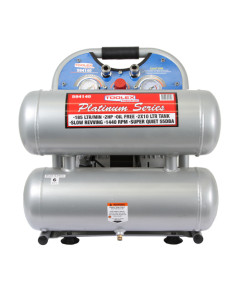Air Compressor 1.5kW/2.0HP 20L Twin Tank 240V Platinum Series