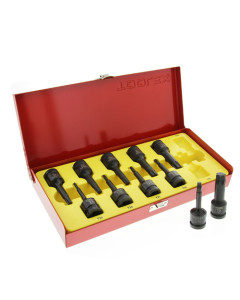 Toolex 69621112 Socket Set Torx 11pc 1-2