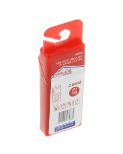 Toolex  HSS Twist Drill Bit 2.5mm PK10