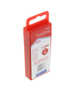 Toolex  HSS Twist Drill Bit 4.5mm 10PK