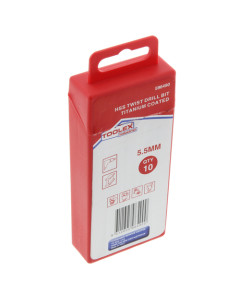 Toolex  HSS Twist Drill Bit 5.5mm 10PK