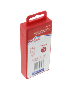 Toolex  HSS Twist Drill Bit 7.0mm 10PK