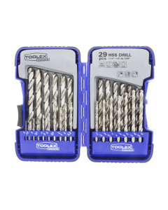 Toolex  HSS 29Piece M2 Fully Ground