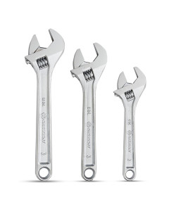 Crescent AC26810 Wrench Set Adj 150-200-250 3Pc