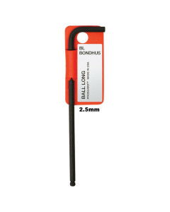 Bondhus 15754 Allen Key Hex & Ball 2.5mm