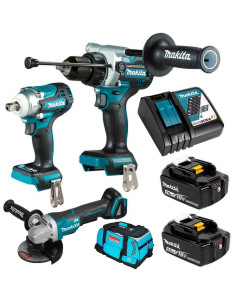 18V 5.0Ah Li-ion Cordless Brushless 3pce Combo Kit