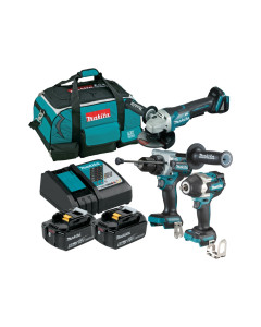 18V Li-ion Brushless Cordless 3 Piece Combo Kit