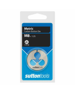 Sutton M4010800 Die Btn M8 X1.25 1-1-2Dia