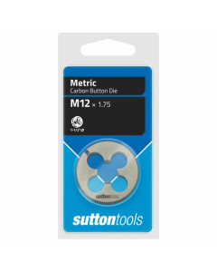 Sutton M4011200 Die Btn M12 X1.75 1-1-2Dia