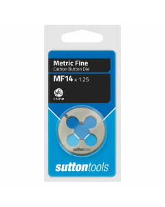 Sutton M4041406 Die Btn M14X1.25 1-1-2Dia