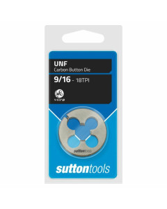 Sutton M4161429 Die Btn UNF 9-16 1-1-2Dia