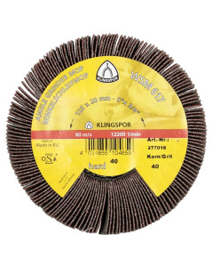 Klingspor 277021 Flap Wheel 125 x 20mm 120 Grit