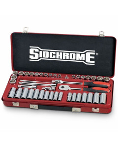 Sidchrome SCMT13107 Skt Set 3-8Dr Met-AF 43 Pce