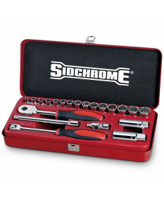 Sidchrome SCMT13205 Set Socket mm 21Pc 3-8