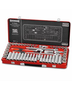 Sidchrome SCMT14130 Set Skt 1-2Dr Met-AF 51Pce