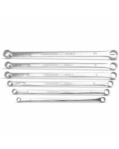 Sidchrome SCMT21202 6Pc Flat Ring Spanner Set