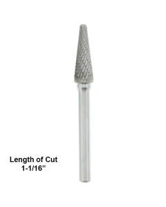 Toolex SL-3DC Burr Tapered Cone 3-8