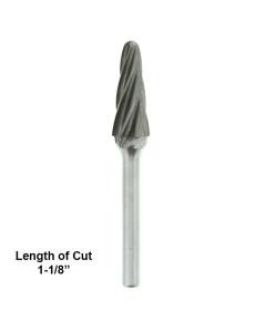 Toolex SL-4NF Burr Tapered Cone 1-2