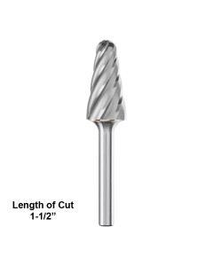 Toolex SL7AL Burr Tapered Cone 1-4
