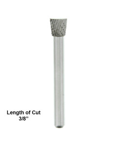 Toolex SN-2DC Burr Inverted Cone 3-8